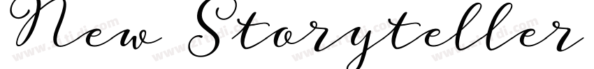 New Storyteller Seri字体转换